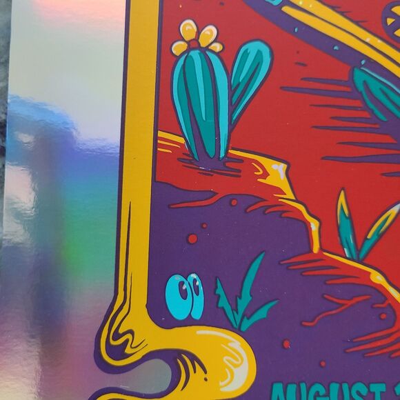 Dirty Heads Signed Foiled Concert Poster Phoenix, Arizona 8/25/24 Limited 21/25 - Picture 7 of 9